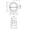 Absperrklappe Serie: EKN® M Typ: 21177 Sphäroguss/Sphäroguss Doppelt exzentrisch KIWA Schneckengetriebe Flansch